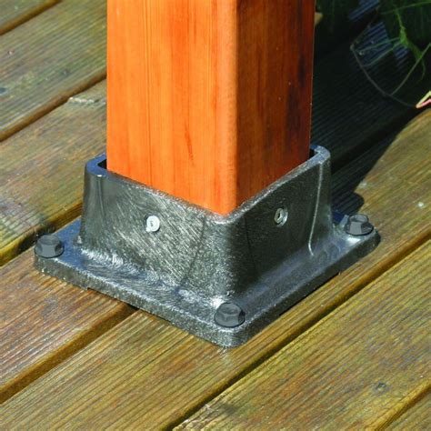 home depot metal post bracket|4x4 post anchor home depot.